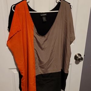 Mixed media Lane Bryant top